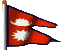 Nepals flagga  (animerad), (8870 bytes)